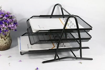 stackable mesh letter trays
