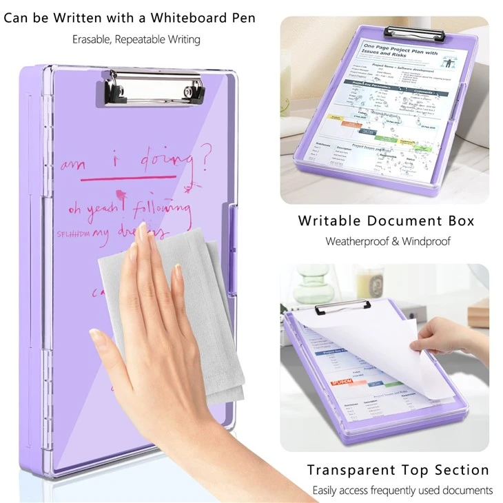 Heavy Duty Clip Boards with 2 Storage Case